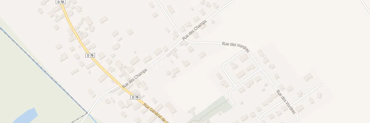 Plan du 6A Rue des Champs à Mergey