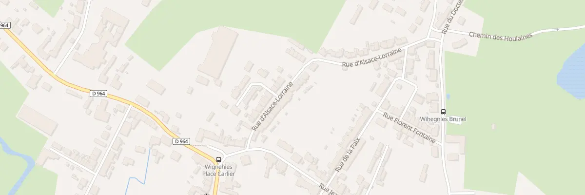 Plan du 19 Rue d’Alsace Lorraine à Wignehies