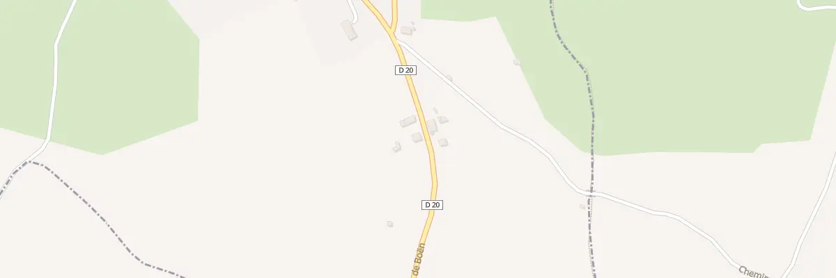 Plan du 2386 Rte de Boën à Saint-Sixte