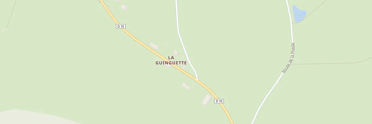 Plan du 262 La Guinguette à Quarré-les-Tombes