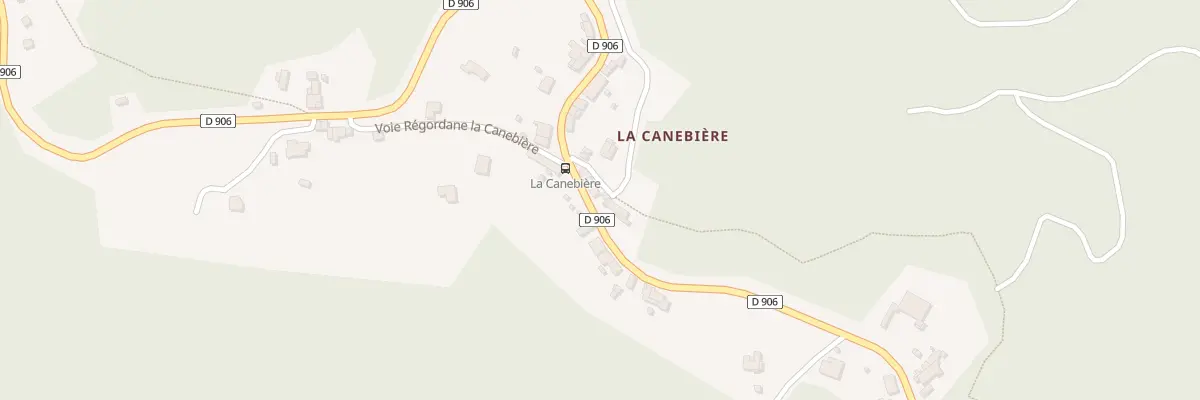 Plan du 75 Ham la Canebière à La Vernarède