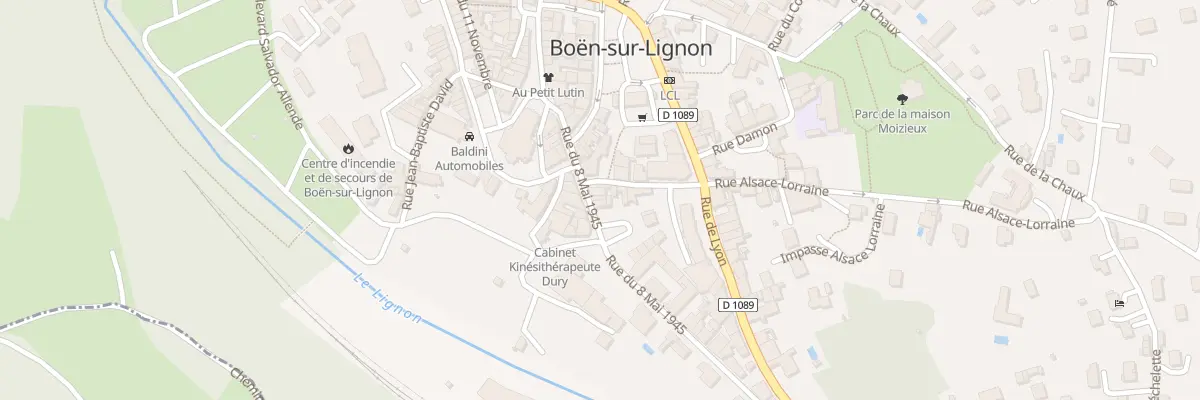 Plan du 18 Rue du Huit Mai 1945 à Boën-sur-Lignon