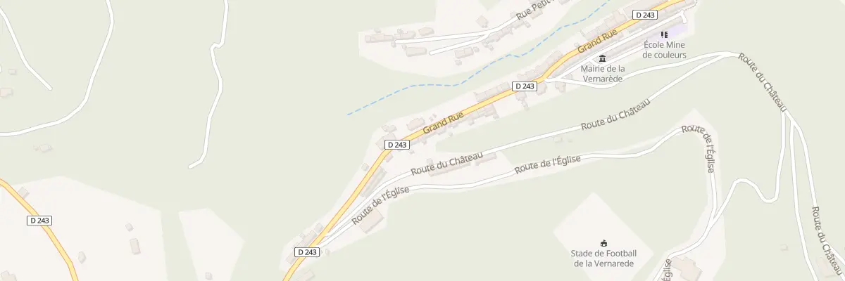 Plan du 41 Rue Grand Rue à La Vernarède
