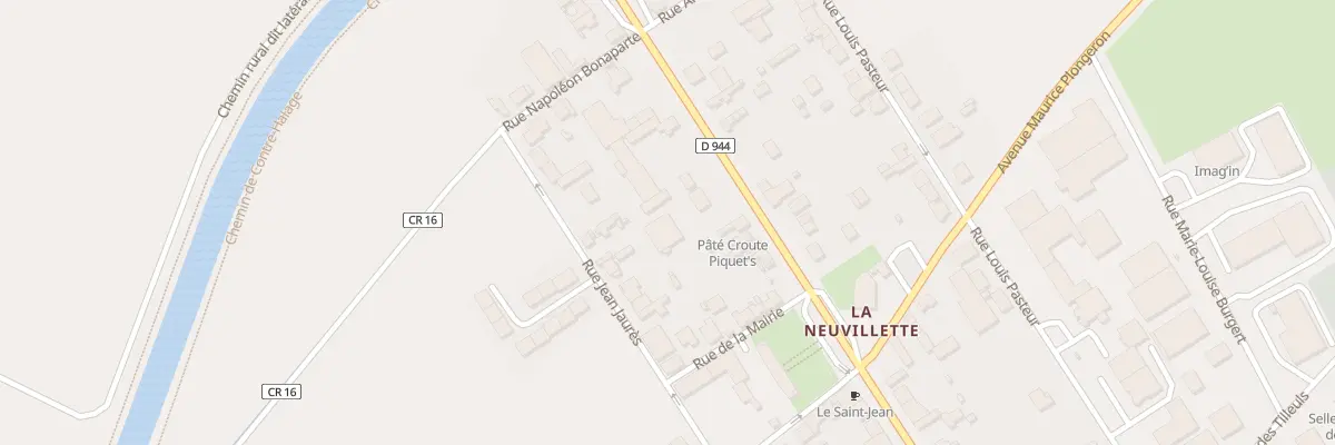 Plan du 69 Av Nationale - la Neuvillette à Reims