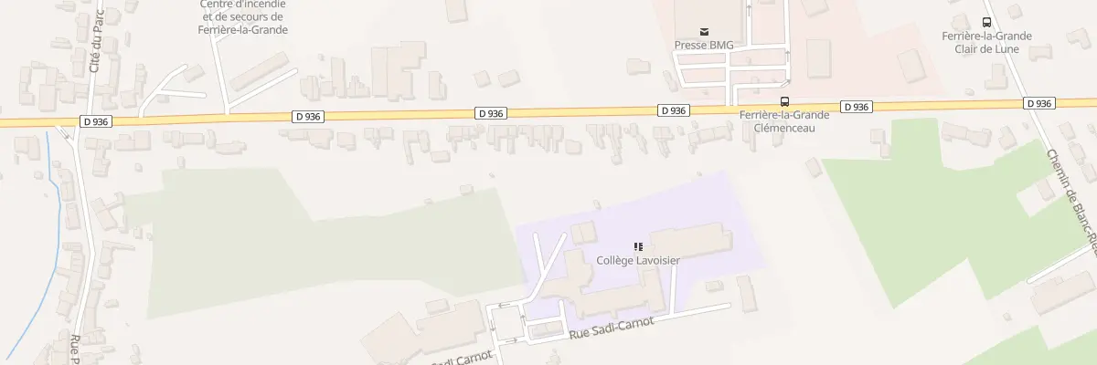 Plan du 680 Av Clemenceau à Ferrière-la-Grande
