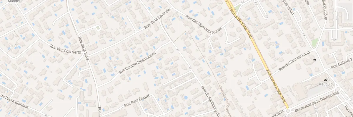 Plan du 273 Rue Faubourg du Nord à Mauguio