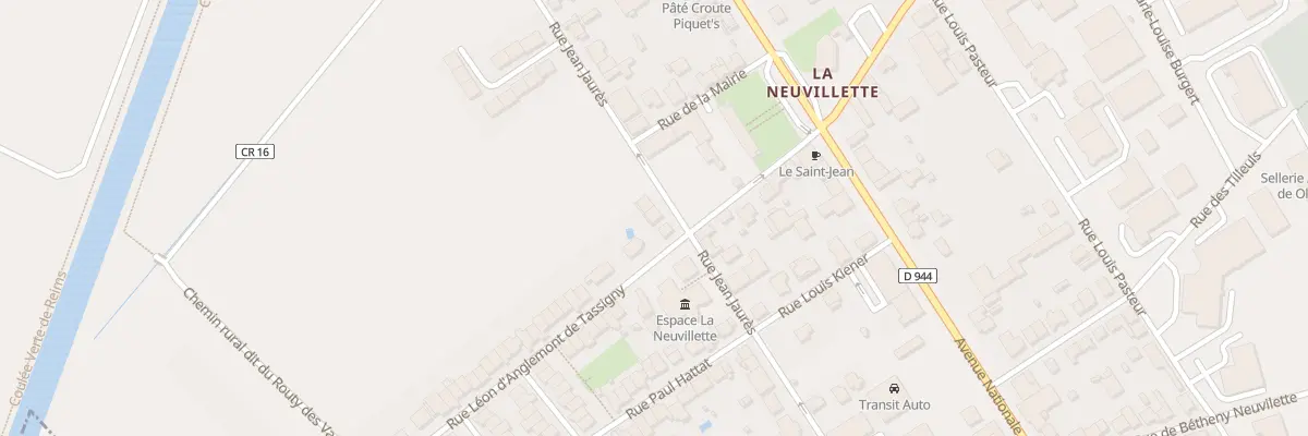 Plan du 47 Rue Jean Jaures Neuv à Reims