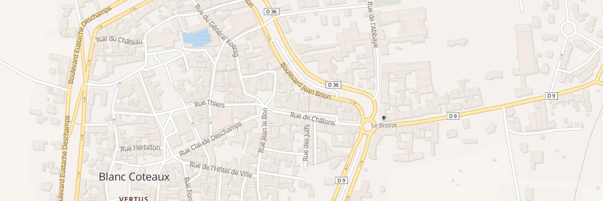 Plan du 11 Rue de Châlons à Blancs-Coteaux
