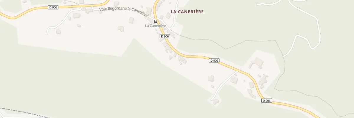 Plan du 5283 La Canebiere à La Vernarède