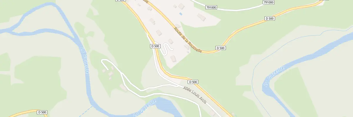 Plan du 15 Rte du Pont de l’Estaing au Monastier-sur-Gazeille