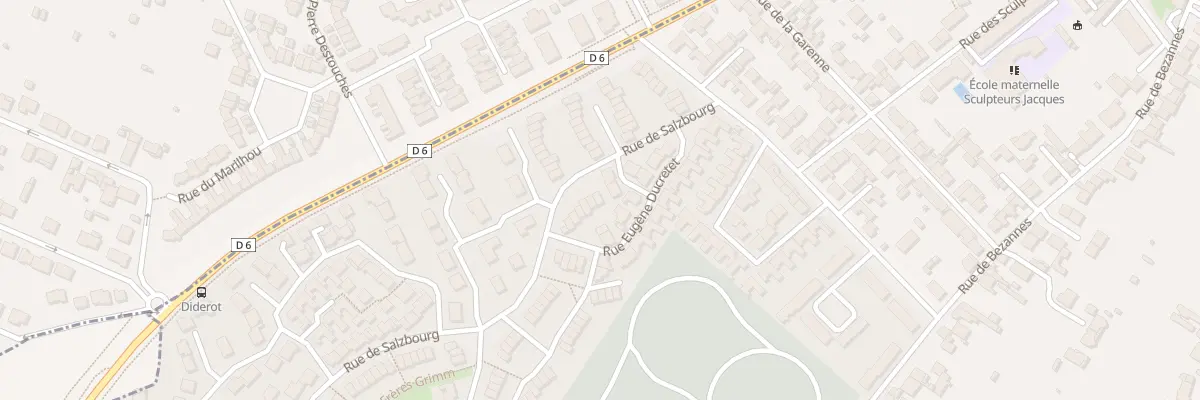 Plan du 7 Rue de Salzbourg à Reims