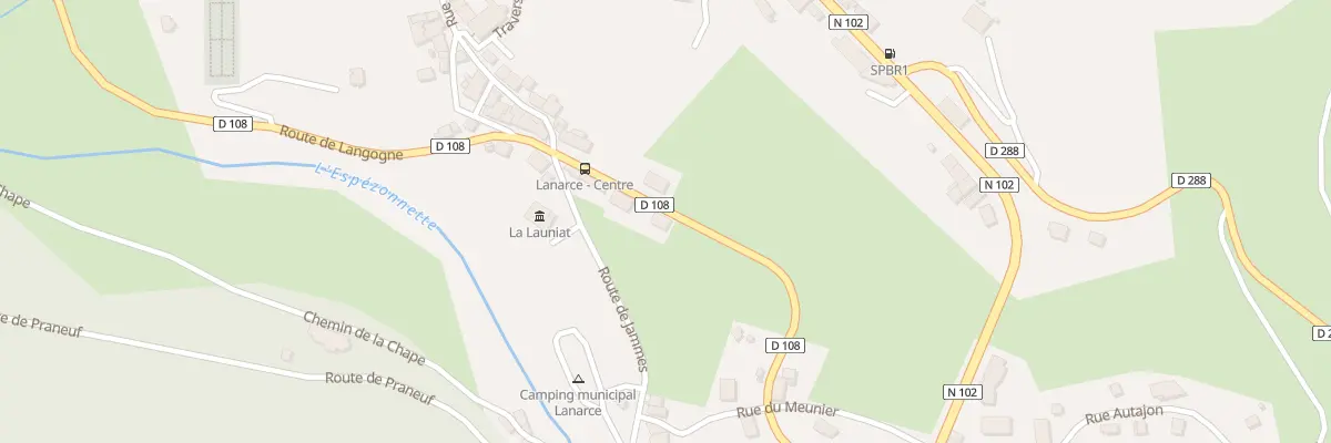Plan du 5069 Jammes à Lanarce