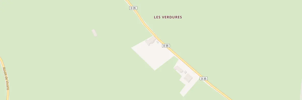 Plan du 906 Rte des Verdures à Noailly