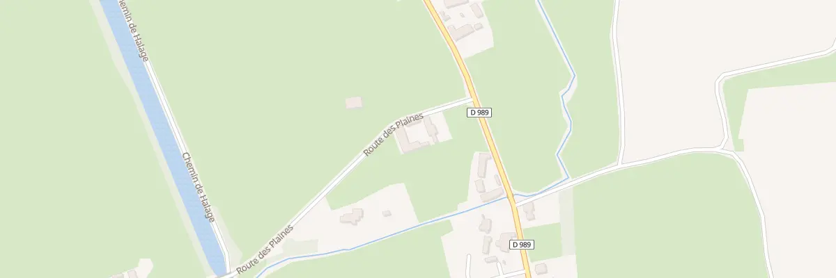 Plan du 61 Rte des Plaines à Chambilly