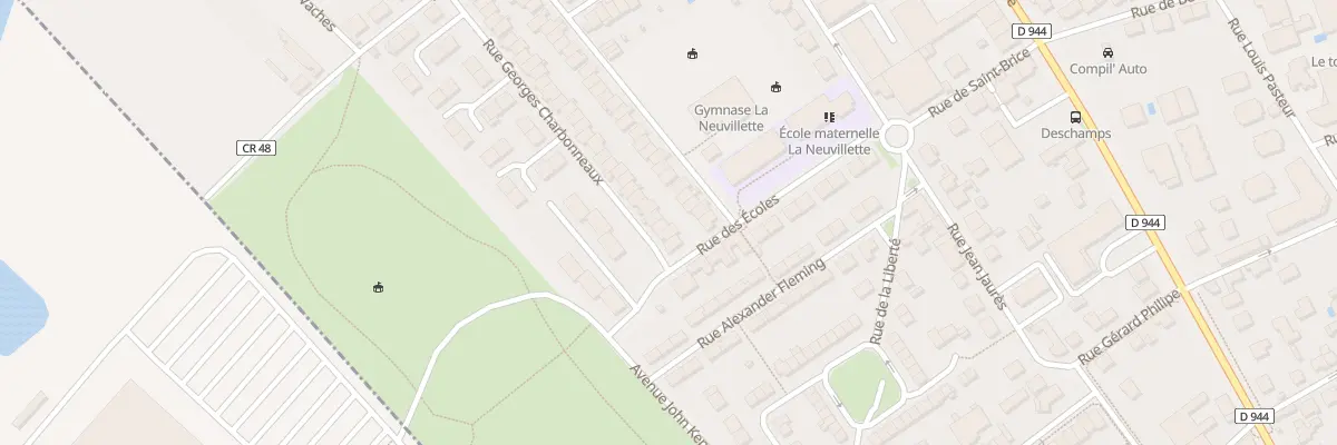 Plan du 6 Rue G Charbonneaux Neuv à Reims