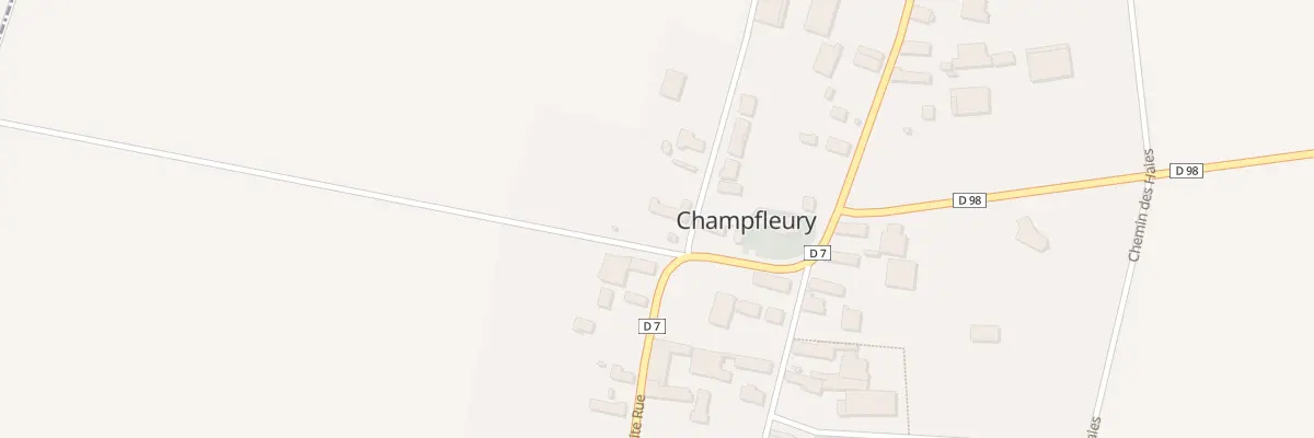 Plan du 1 Rue de l’Ecole à Champfleury