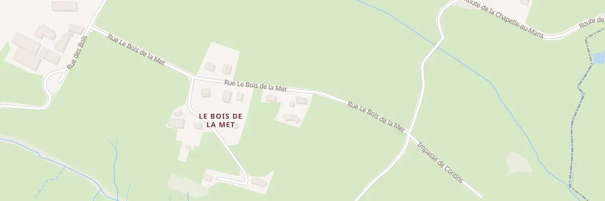 Plan du 5177 Bois de la Met à Curdin
