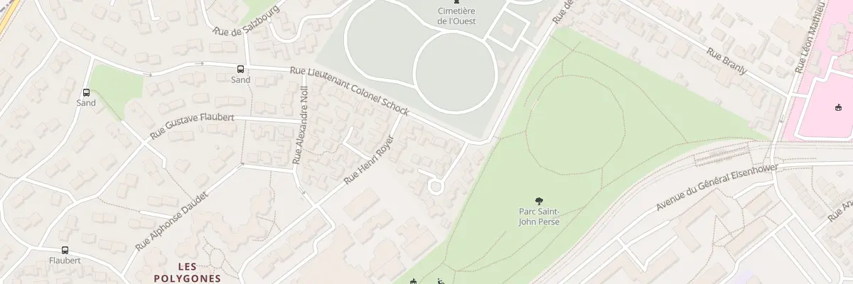 Plan du 5 Rue Lieutenant Colonel Schock à Reims