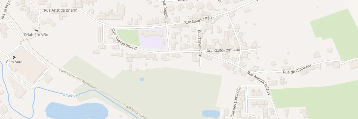 Plan du 70 Rue Aristide Briand à Ferrière-la-Grande