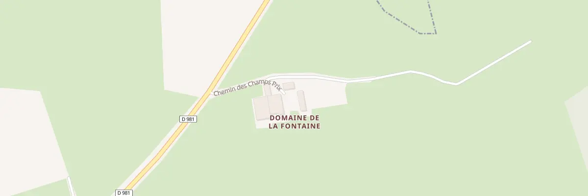 Plan du 112 Che des Champs Prix à Luzy