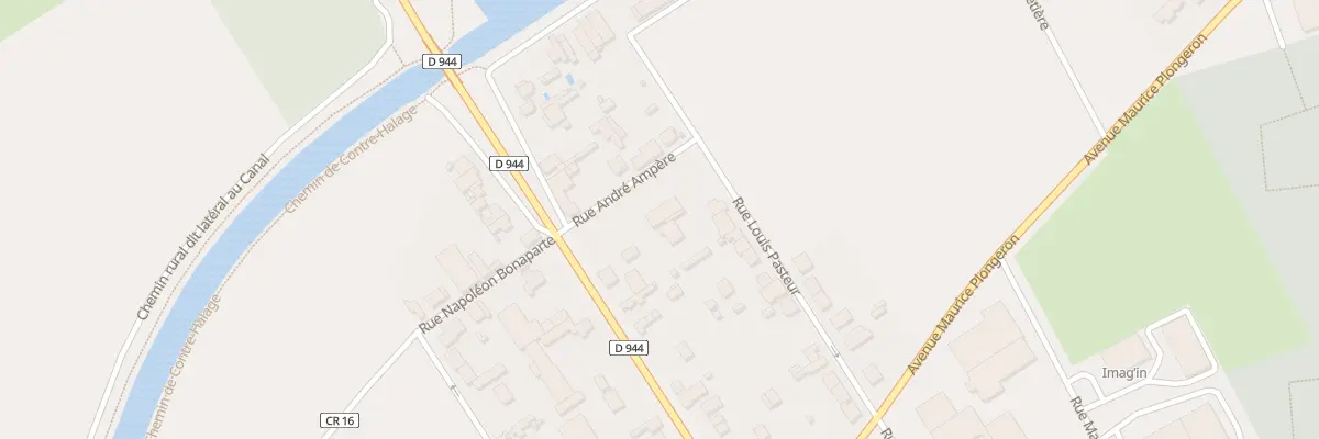Plan du 16A Rue Andre Ampere Neuv à Reims