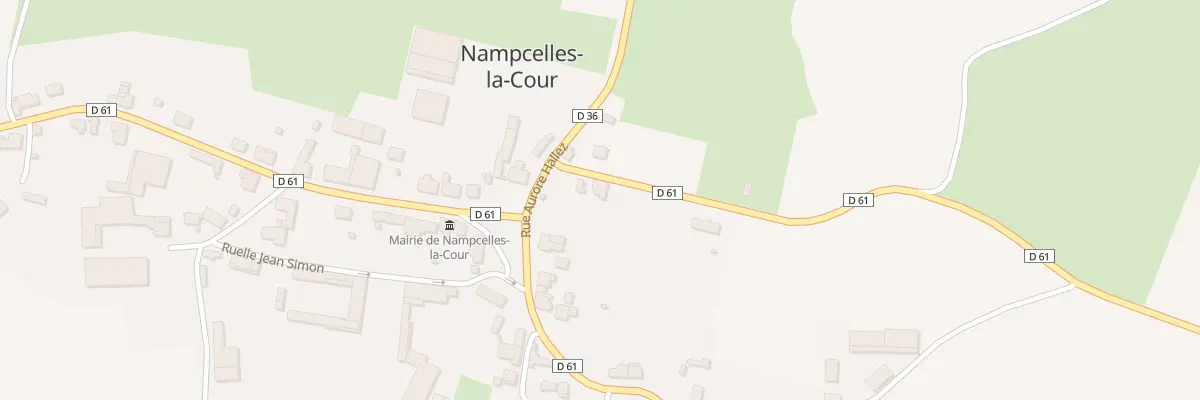 Plan du 2 Rue de la Fontaine des Clercs à Nampcelles-la-Cour