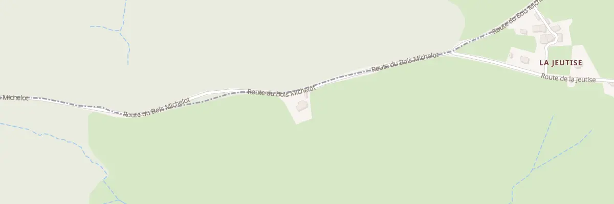 Plan du 1711 Rte du Bois Michelot à Uxeau