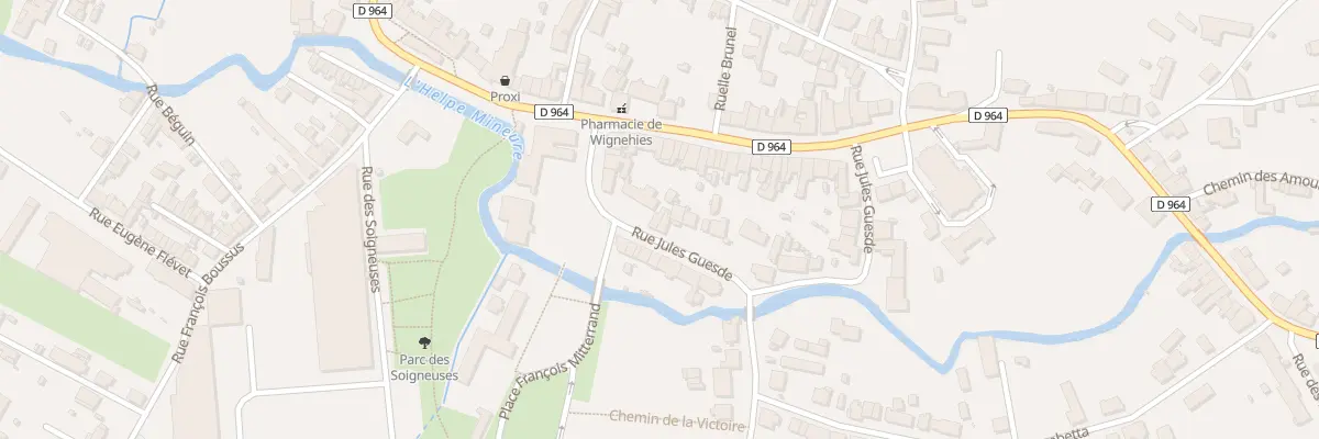 Plan du 37 Rue Jules Guesde à Wignehies