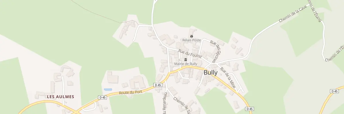 Plan du 2 Rue des Noyers à Bully
