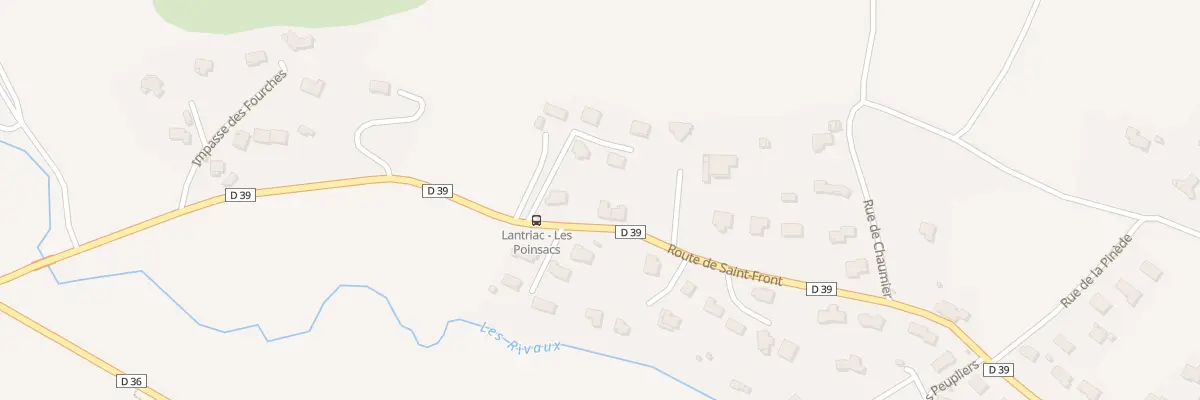 Plan du 19 Rte de Saint Front à Lantriac