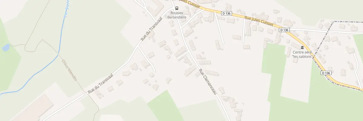 Plan du 82 Rue Clemenceau à Rousies