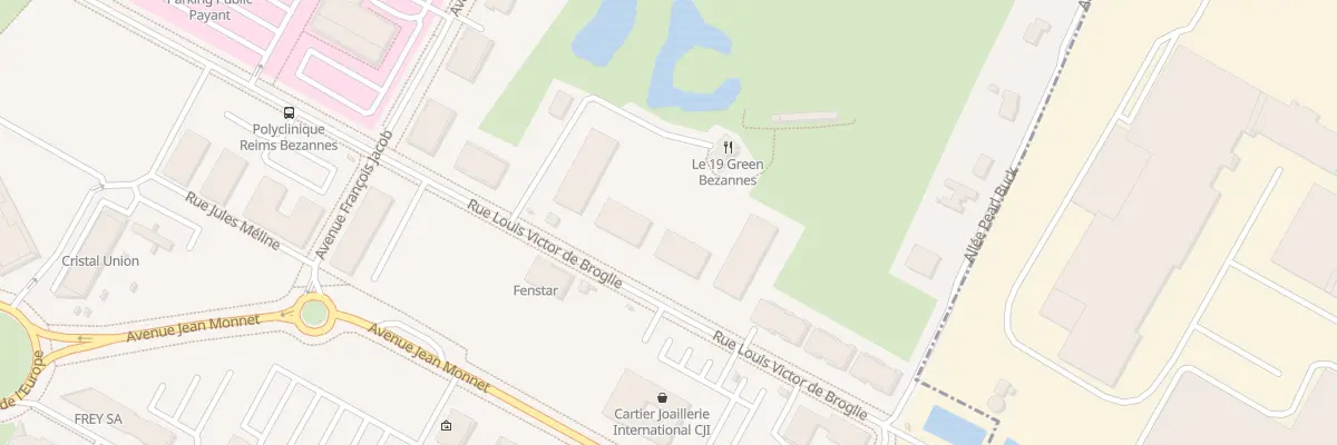 Plan du 183 Rue Louis Victor de Broglie à Bezannes