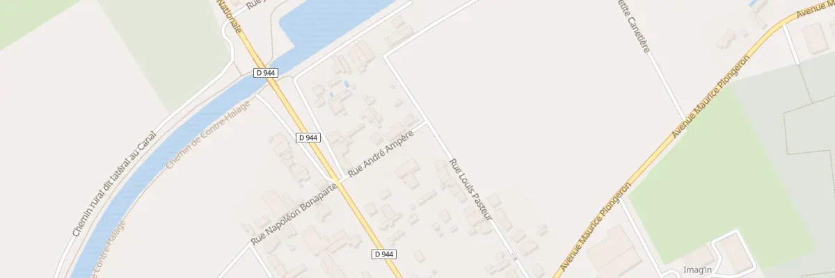 Plan du 10 Rue Louis Pasteur Neuv à Reims