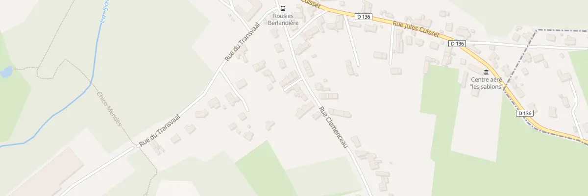 Plan du 84 Rue Clemenceau à Rousies