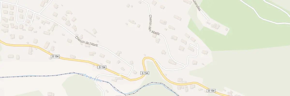 Plan du 282 Che des Abeils à Branoux-les-Taillades