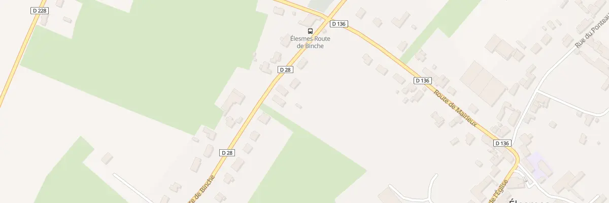 Plan du 31 Rte de Binche à Élesmes