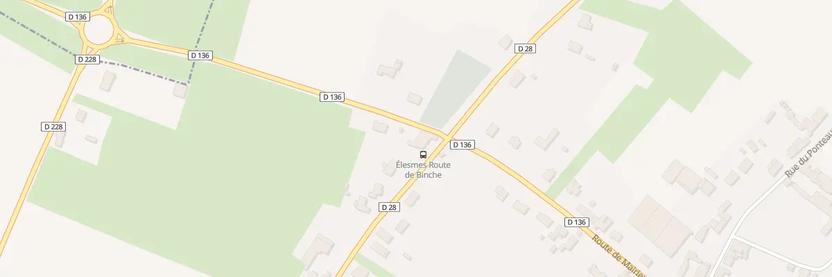 Plan du 24 Rte de Binche à Élesmes