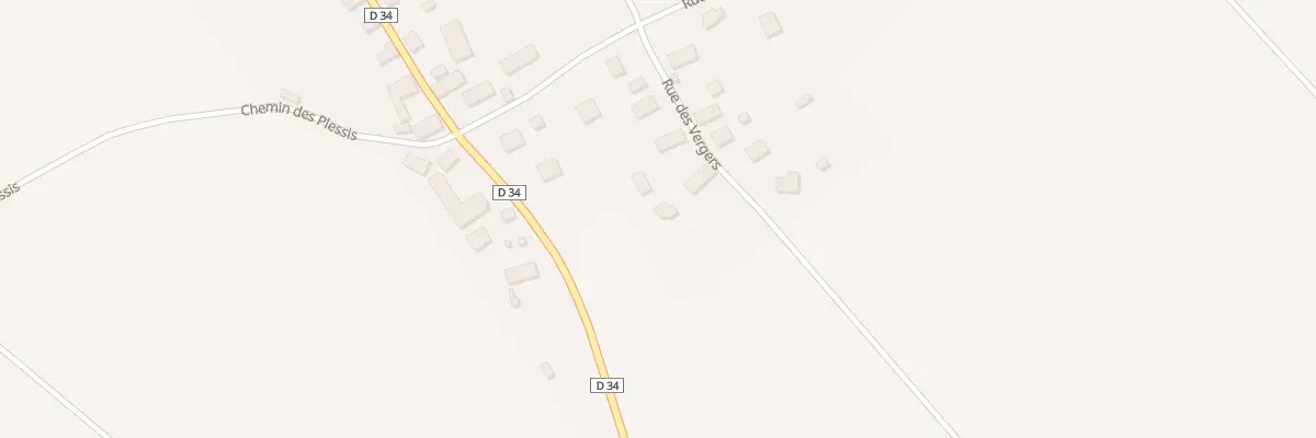 Plan du 4T Che des Vergers à Javernant