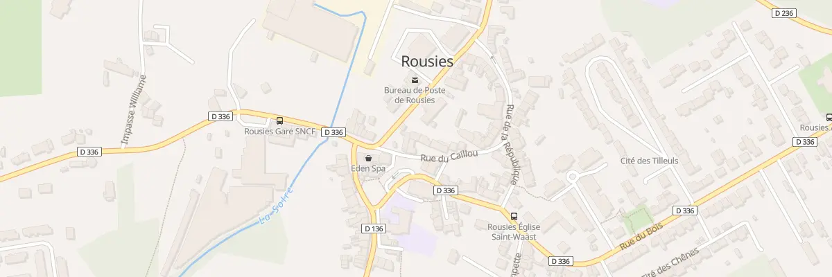 Plan du 5A Rue de la Republique à Rousies