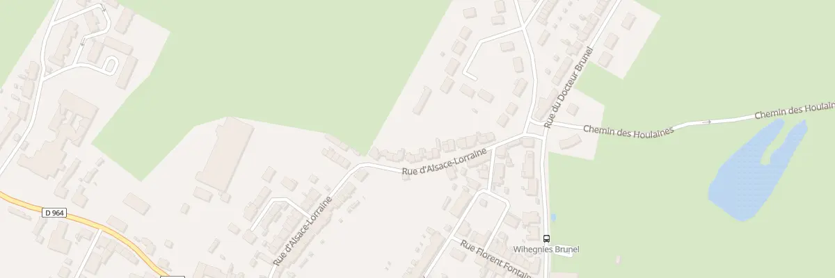 Plan du 40 Rue d’Alsace Lorraine à Wignehies