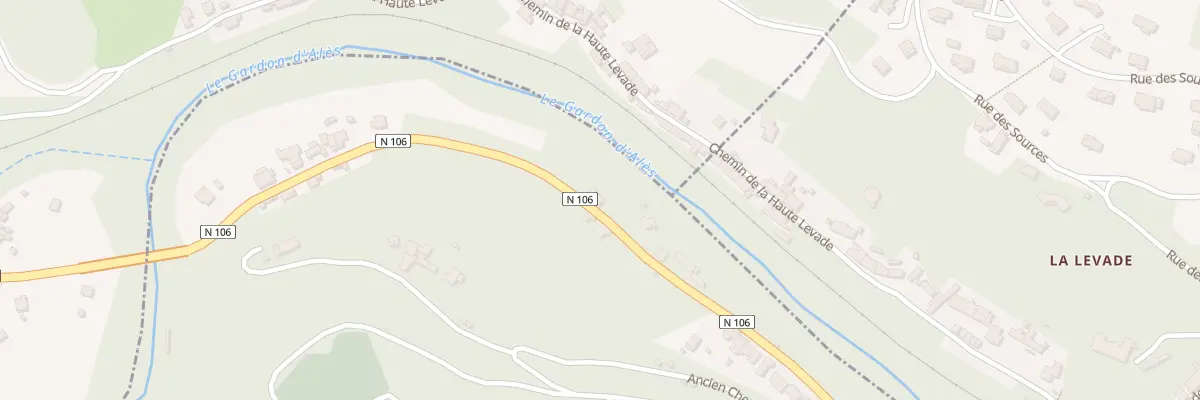 Plan du 6 Qua du Moulin à Branoux-les-Taillades