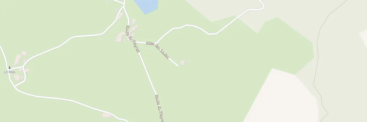 Plan du 54 All des Saules à Verrières-en-Forez