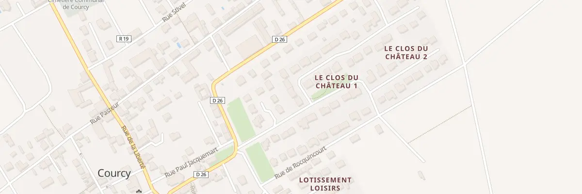 Plan du 3 Rue Pierre Barre à Courcy