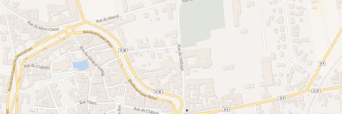 Plan du 13 Rue de l’Abbaye à Blancs-Coteaux