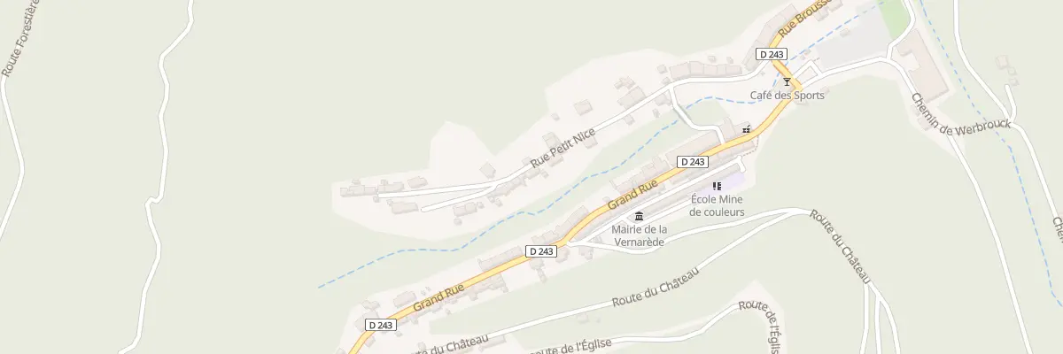 Plan du 9 Rue du Petit Nice à La Vernarède