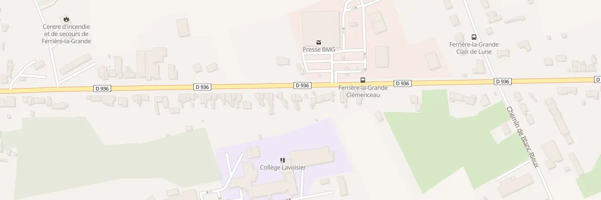 Plan du 756 Av Clemenceau à Ferrière-la-Grande