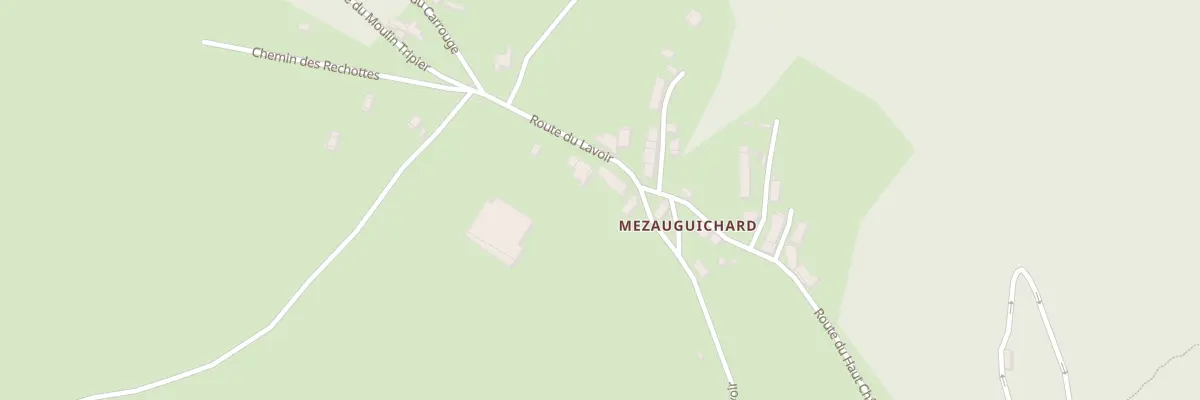 Plan du 38 Mezauguichard à Dun-les-Places