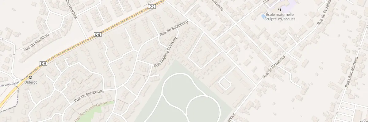 Plan du 14 Rue du Docteur Chappaz à Reims