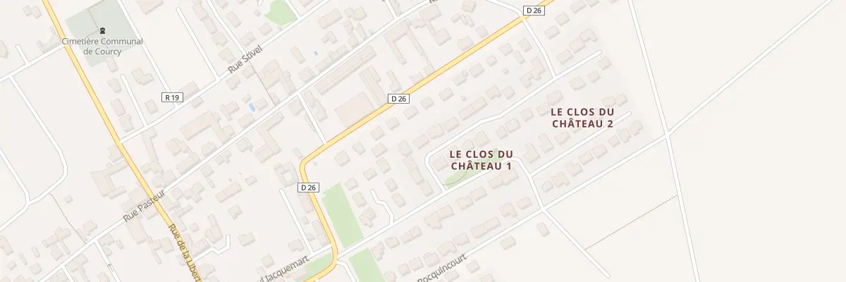 Plan du 9 Rue Pierre Barre à Courcy