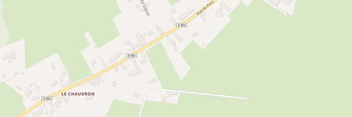 Plan du 85 Rue de Paris à Origny-en-Thiérache